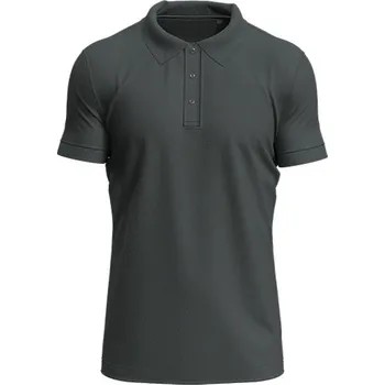 Dámské tričko Stedman® Pánské polo tričko ST9640 Slate Grey (Solid) XXL