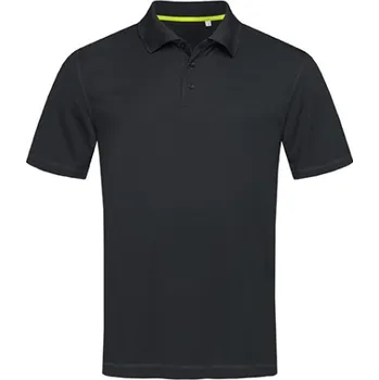 Pánské tričko Stedman® Active 140 Pánské funkční polo triko ST8450 Black Opal M