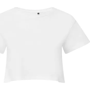 Dámské tričko TriDri® Dámský crop top TR019 White XXS