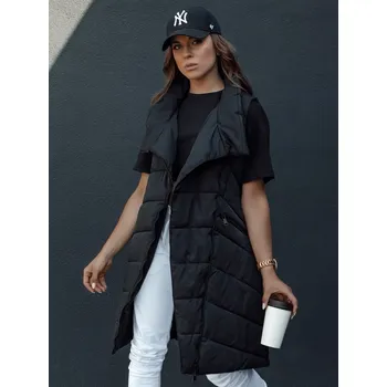 Dámská vesta Dstreet Dámská vesta prošívaná SERKIS černá TY4524 Barva: Černá, Velikost: M