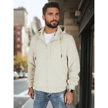 Pánská bunda s kapucí Dstreet TX5016 Barva: Béžová, Velikost: M
