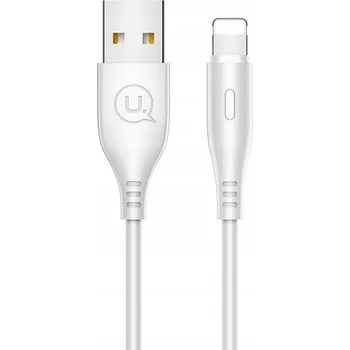 Datový kabel Kabel Usams USB – Apple Lightning 1 m bílý