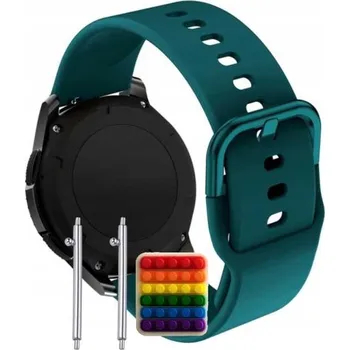 Pouzdro na mobilní telefon Pásek Řemínek pro Chytré Hodinky KT65, Silikon Zelený Poutko, nastavitelný