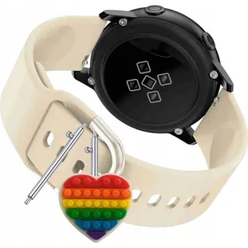 Pouzdro na mobilní telefon Pásek Řemínek pro Colmi i30, Silikon Béžová smyčka, nastavitelný