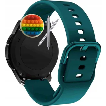 Pouzdro na mobilní telefon Pásek Řemínek pro Garmin Venu SQ, Silikon Zelený Poutko, nastavitelný