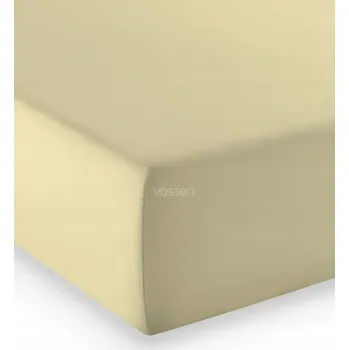 Prostěradlo Prostěradlo 150x200 Jersey Comfort Béžové bavlna egyptská LYCRA béžové elastické