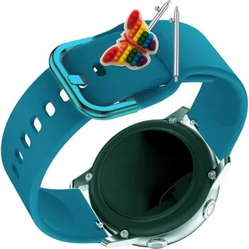 Řemínek na hodinky Řemínek Řemínek pro Withings Activite Steel HR Sport, Silikonový Mořský Tah