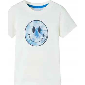 Chlapecké tričko Dětské tričko s krátkým rukávem, krémové (ecru), velikost 9