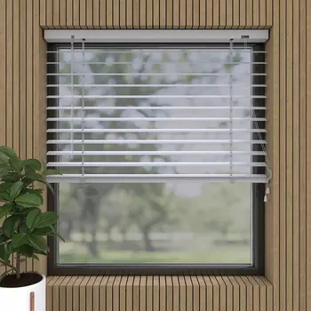 Žaluzie ALU Žaluzie Basic, 140 × 120 cm, hliníková, stříbrná 104101282