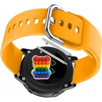 Pouzdro na mobilní telefon Pásek Řemínek pro Moreka MSK4 Bluetooth, Mrkvový silikon, nastavitelný