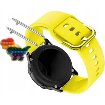 Pouzdro na mobilní telefon Pásek Řemínek pro Colmi C61, Silikon Žlutý Poutko, nastavitelný