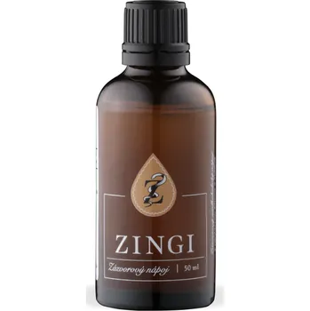 Limonáda ZINGI Zázvorový nápoj s citrónem a medem 50 ml
