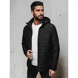 Pánská bunda s kapucí Dstreet TX4993 Barva: Černá, Velikost: M/48