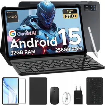 Mobilní telefon Tablet DOOGEE TABE3+V 12" 8 GB / 256 GB černý