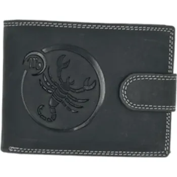 Peněženka Kožená pánská peněženka Wild 895-45-Štír černá