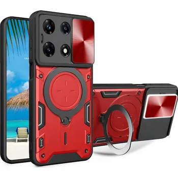 Pouzdro na mobilní telefon Zadní Kryt MBM pro Infinix POCO M3 červený