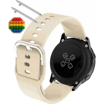 Pouzdro na mobilní telefon Řemínek / Pásek Řemínek pro Abrams S53, Silikonový Béžový Smyčka, nastavitelný