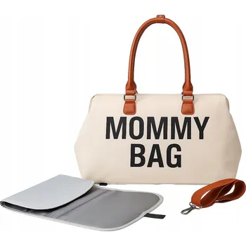 Přebalovací taška BabyMix Taška pro maminku Mommy Bag s přebalovací podložkou Béžová