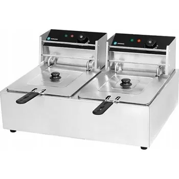 fritéza Dvoukomorová fritéza Hurakan HKN-FR66L 12 l 5000 W