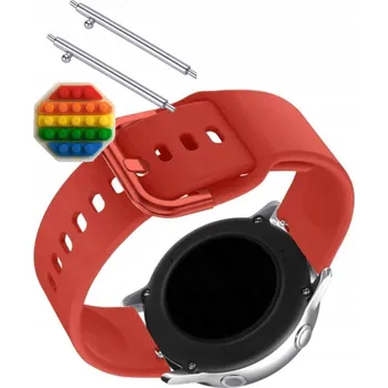 Pouzdro na mobilní telefon Pásek Řemínek pro Emporio Armani ART 5010, Silikon Červený Poutko, nastavitelný