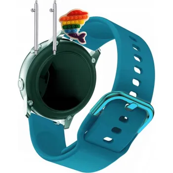 Pouzdro na mobilní telefon Řemínek Řemínek pro Oro-Med Oro-Smart Fit 5, Silikonový Mořský Tah, nastavitelný