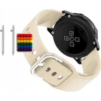 Pouzdro na mobilní telefon Řemínek / Pásek Řemínek pro Enomir J-IDW19-BK, Silikonový Béžový Smyčka, nastavitelný