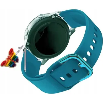 Pouzdro na mobilní telefon Pásek Řemínek pro hodinky Mibro Watch A2, Mořský silikonový smyčkový pásek, nastavitelný