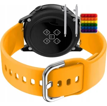 Pouzdro na mobilní telefon Pásek Řemínek pro Zeblaze Thor SQ, Mrkvový silikonový pásek, nastavitelný