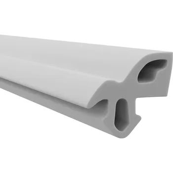 Těsnění do okna a dveří Okenní těsnění pro plastová okna (PVC), šedé, pružné, ALUPLAST S-1560 - 1 m
