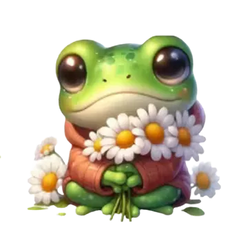 Nažehlovací obrázek - žabka XI (9,0 x 9,0 cm)