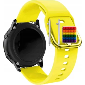 Pouzdro na mobilní telefon Pásek Řemínek pro Carkira G39, Silikon Žlutý Poutko, nastavitelný