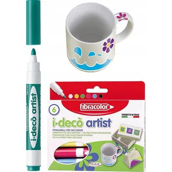 Školní Popisovače fixy pro děti, fixy Fibracolor fixy sada ks