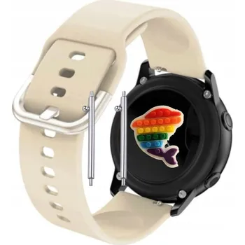 Pouzdro na mobilní telefon Řemínek Řemínek pro Devill SMM7SZ, Silikonový Béžový Smyčka, nastavitelný