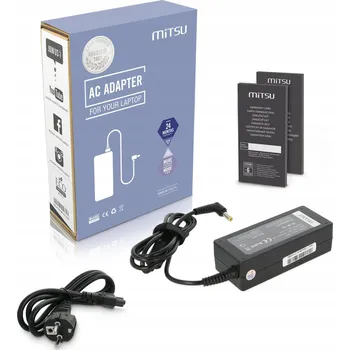 Adaptér k notebooku Napájecí adaptér Mitsu 19V 3.42A (5.5x2.5) 65W pro Asus, Toshiba, Lenovo, MSI, atd.