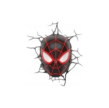 Lampička 3D lampička Spidermana Milese Moralese od Marvel k přilepení na zeď