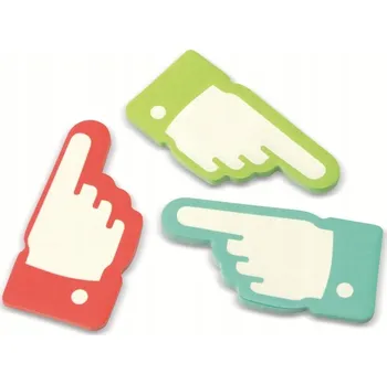 Blok SAMOLEPICÍ LÍSTEČKY RUKA 100 ks. Sada Mini Zápisník Notes Luxusní Samolepicí Lístky