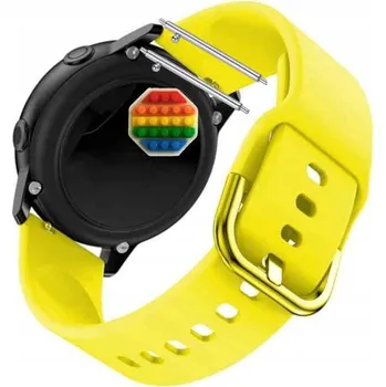 Pouzdro na mobilní telefon Pásek Řemínek pro Suunto Vertical, Silikon Žlutý Poutko, nastavitelný