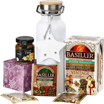 Dárkový potravinový koš TEA TIME. Dárkový set 350