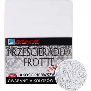 Prostěradlo FROTÉ PROSTĚRADLO S GUMOU 140X200 bílé