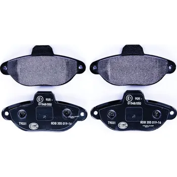 Brzdová destička Sada brzdových destiček, kotoučová brzda HELLA PAGID 8DB 355 019-161