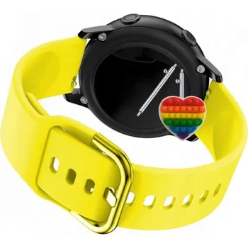 Pouzdro na mobilní telefon Řemínek / Pásek Řemínek pro Bemi CID, Silikonový Žlutý Smyčka, nastavitelný