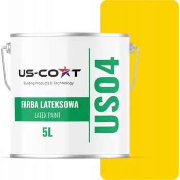 barva na zeď BARVA NA INTERIÉROVÉ STĚNY A STROPY 5L ODOLNÁ INTENZIVNÍ ŽLUTÁ H6967