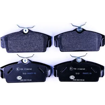 Brzdová destička Sada brzdových destiček, kotoučová brzda HELLA PAGID 8DB 355 018-441