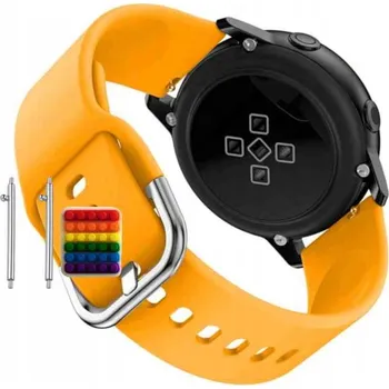 Pouzdro na mobilní telefon Pásek Řemínek pro Rubicon RNCF03, Mrkvový silikonový pásek, nastavitelný