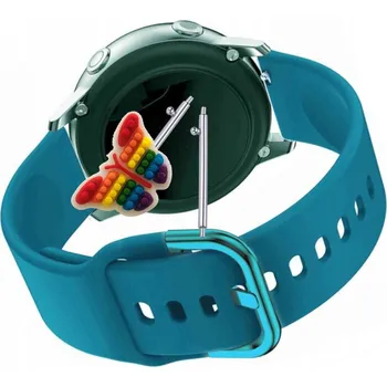 Pouzdro na mobilní telefon Pásek Řemínek pro Honor Choice Watch Haylou Watch, Mořský silikon Poutko