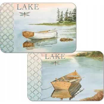 prostírání Obdélníková podložka plast 43 cm