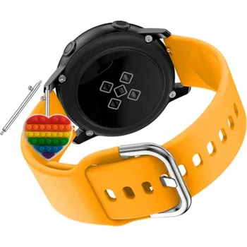 Pouzdro na mobilní telefon Pásek Řemínek pro Acme SW301, Mrkvový silikonový pásek, nastavitelný