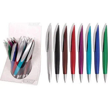 Propiska automatická modrá Cresco