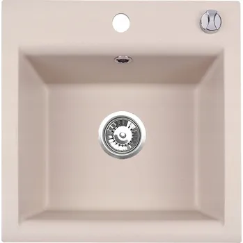 Granitový dřez Jednodřez Brenor Estein 1K granitový béžový