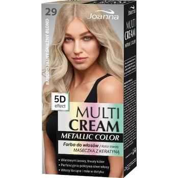 Barva na vlasy Barva na vlasy Joanna Multi Cream Color velmi světlá sněhová blond 29